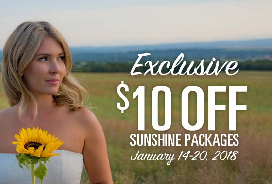 $10 Off Sunshine