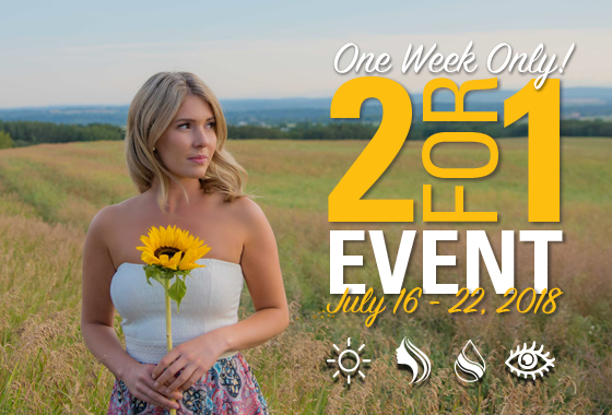 2 For 1 Event - 2018