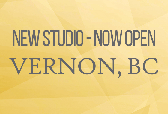 New Studio in Vernon BC - Open Now!